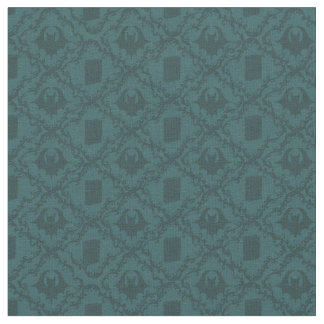 Tecido Livros de biblioteca assombrados e morcegos padron