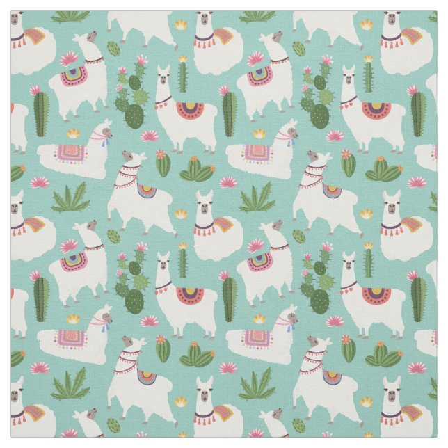 Tecido Llama Pattern (Modelo)