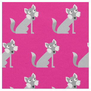 Tecido Lobos Fofos Fofos Filhos Enfermeiro Quente Rosa