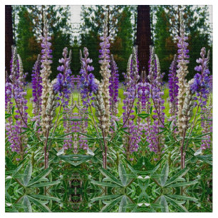 Tecido Lupines todos em seguido