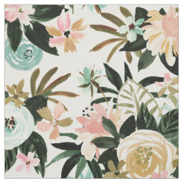 Tecido LUSHIE Romântico Lush Floral