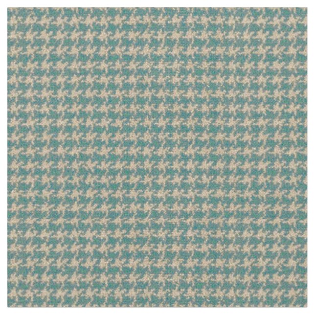 Tecido Luz - houndstooth azul (Detalhe)