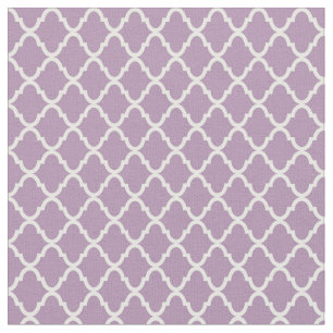 Tecido Luz moderna do monograma - teste padrão roxo de