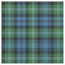 Lyon Tartan Pattern Blue e Green Irish Xadrez