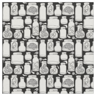 Tecido macabro de medicina branco preto