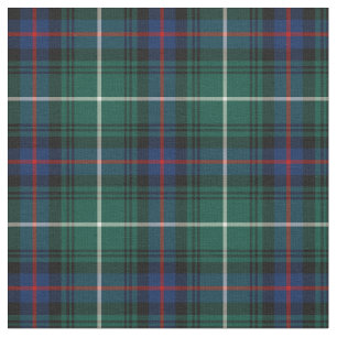 Tecido MacDonald do Tartan das ilhas