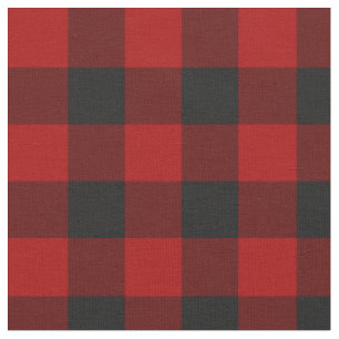 Tecido MacGregor Rob Roy Buffalo Xadrez Red Tartan