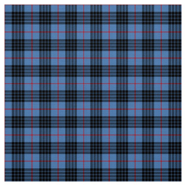 Tecido MacKay Blue Tartan (Modelo)