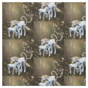 Tecido Mãe e Bebê Unicórnio