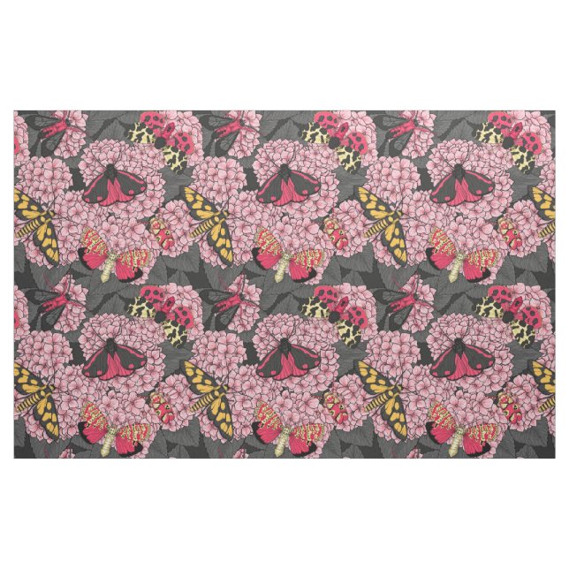 Tecido Mães na hidrangea rosa (Fat Quarter)