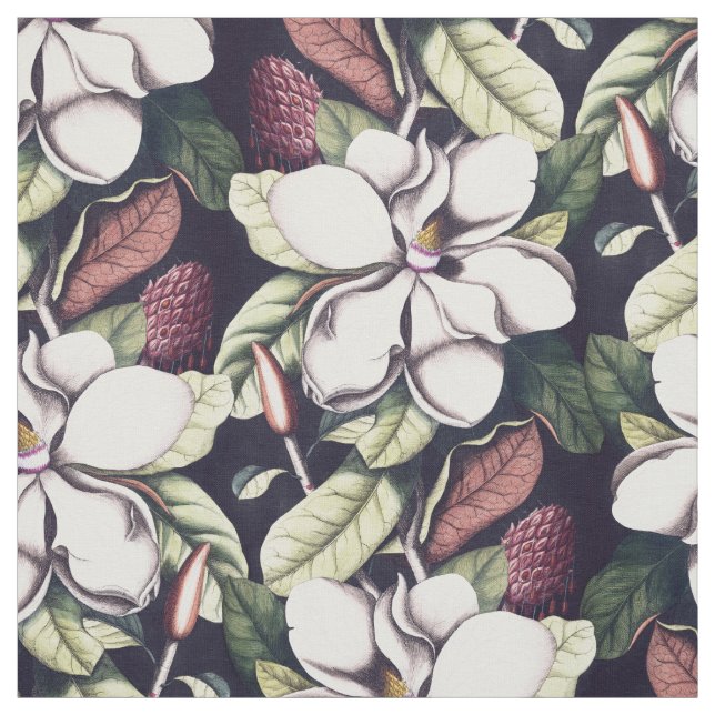 Tecido Magnolia Flowers (Modelo)