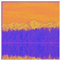 Tecido Majestoso da Montanha Roxa