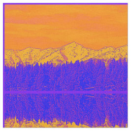 Tecido Majestoso da Montanha Roxa