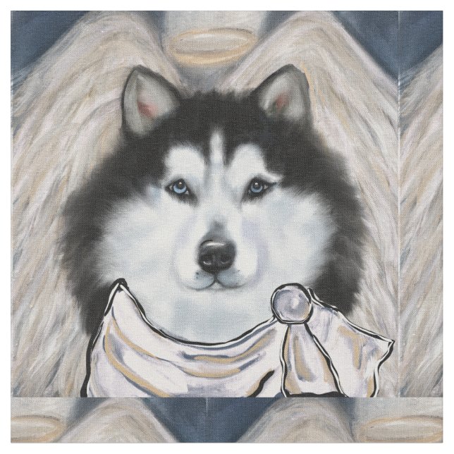 Tecido Malamute do Alasca  (Detalhe)
