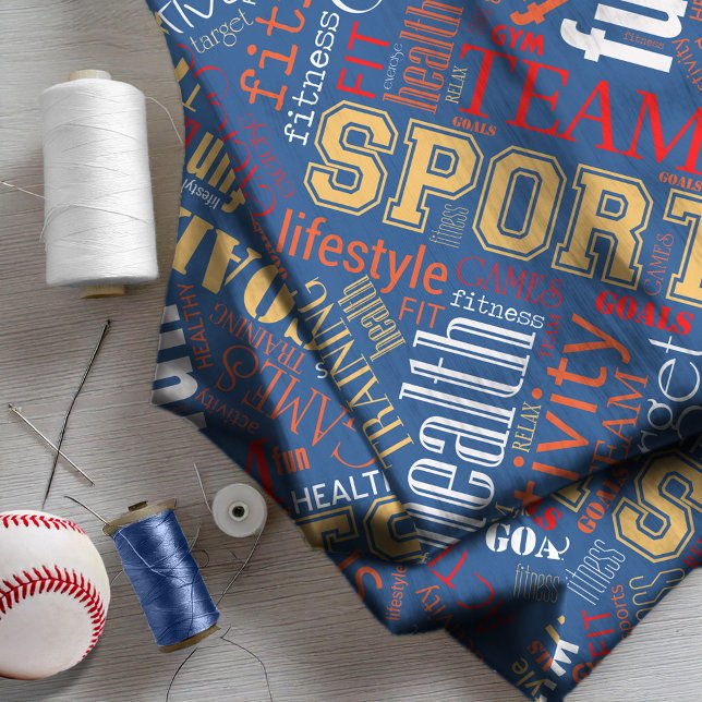 Tecido Malhação Word Cloud Red/White ID284 (Criador carregado)