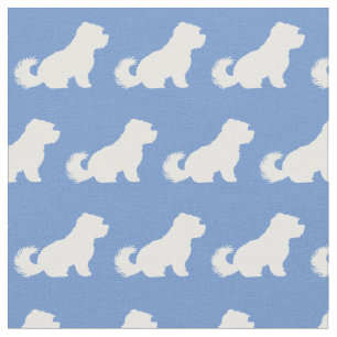 Tecido Maltês - Silhout Pet Light Blue