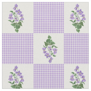 Tecido malva bonito das violetas doces dos