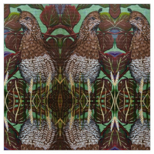 Tecido Mama Quail
