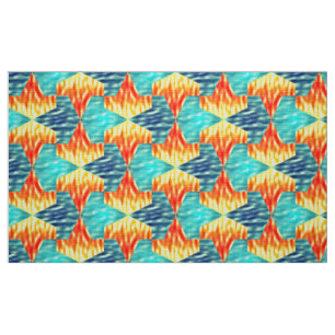 Tecido Mamluks Djinns Fire and Water Patterno
