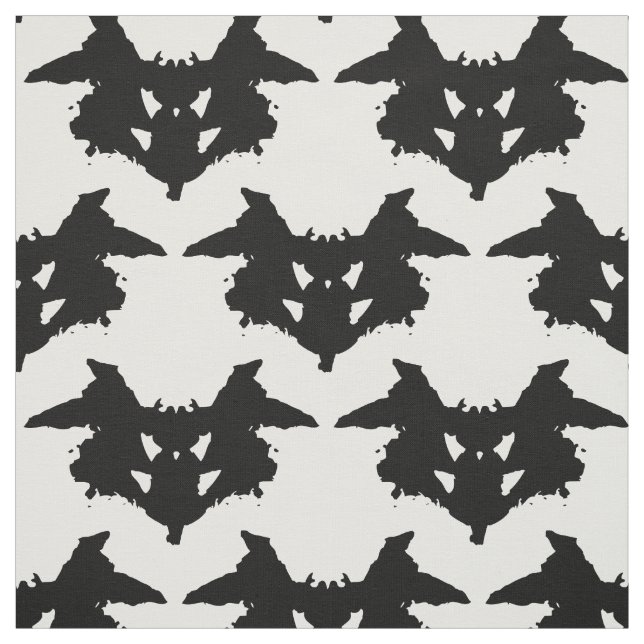 Tecido Mancha de tinta de Rorschach (Modelo)
