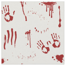 Tecido Manchas sangrentas de Halloween e Splatter de Sang