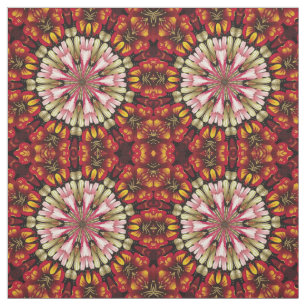 Tecido Mandala botânica dos sonhos