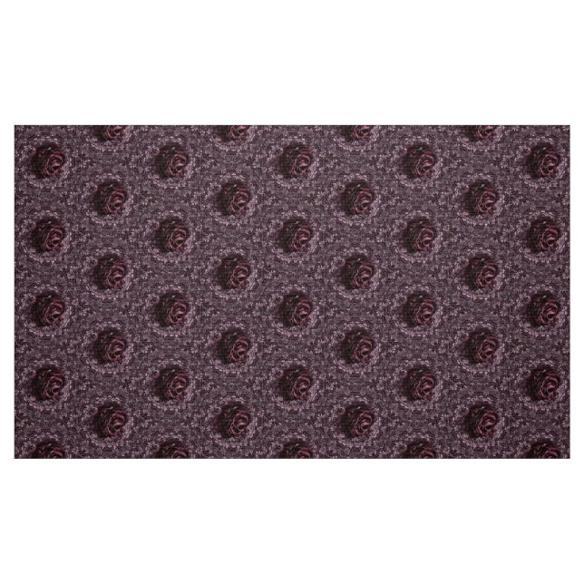 Tecido Mandala de Rosa  (Fat Quarter)