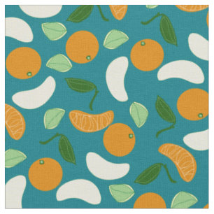 Tecido Mandarin Citrus