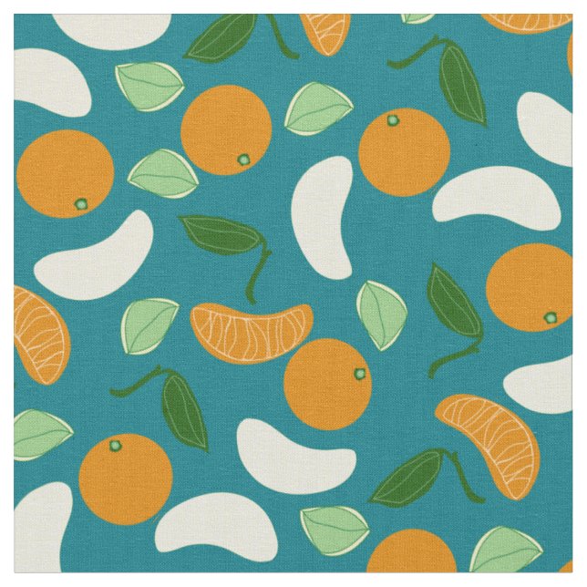Tecido Mandarin Citrus (Detalhe)