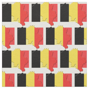 Tecido Mapa da BÉLGICA