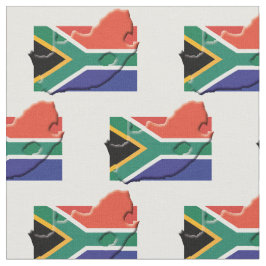 Tecido Mapa Patriótico da ÁFRICA DO SUL