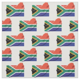 Tecido Mapa Patriótico da ÁFRICA DO SUL