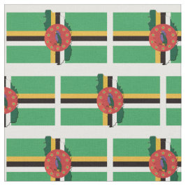 Tecido Mapeamento de Sinalizador DOMINICA