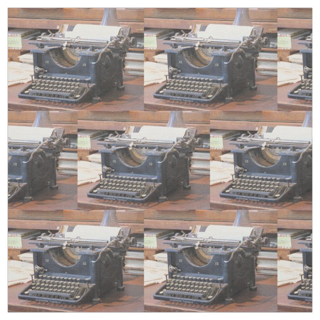 Tecido Máquina de escrever antiga (Modelo)