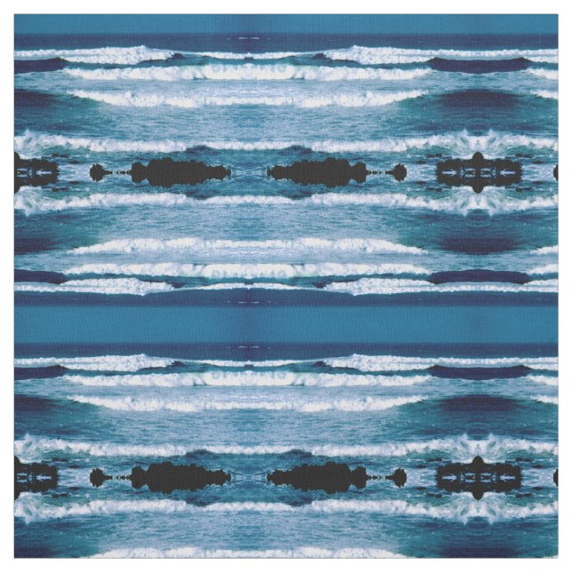 Tecido Mar de inverno (Modelo)