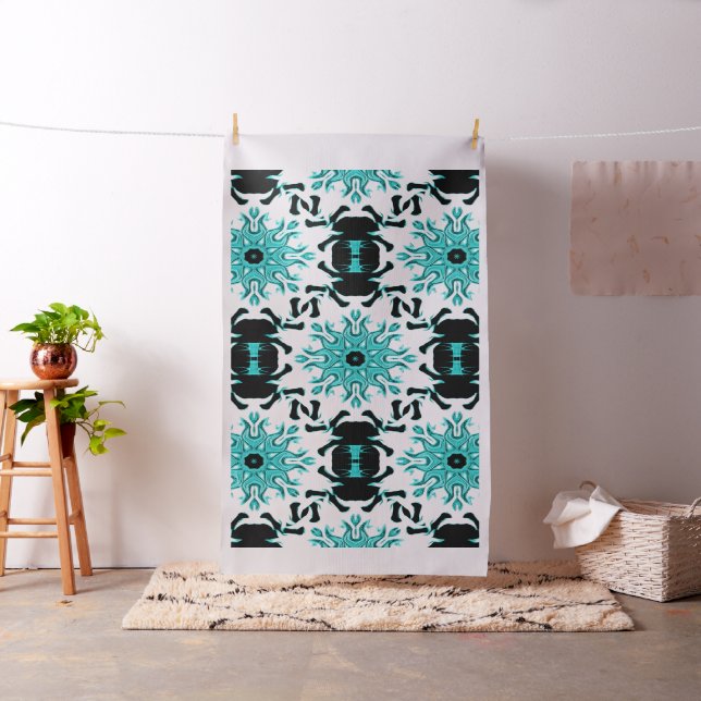 Tecido Mar e criaturas...... (In Situ)