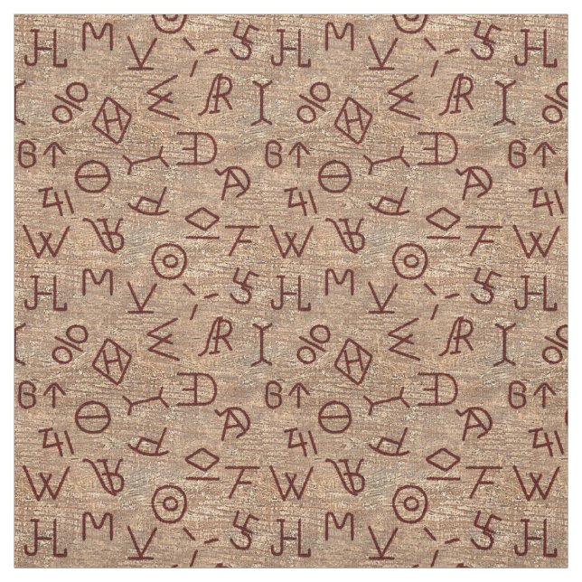 Tecido Marcas Selvagens do Oeste - (Modelo)