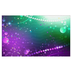Tecido Mardi Gras Festivo Purple Background