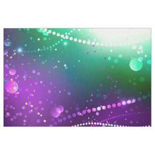 Tecido Mardi Gras Festivo Purple Background