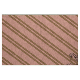 Tecido Marie Antoinette initial monogram upholstery linen