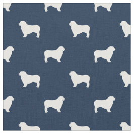 Tecido marinho azul-silhueta-azul-austrárliano