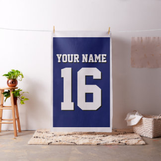 Tecido Marinho Blue Sports Jersey Team