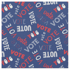 Tecido marinho do padrão tipográfico