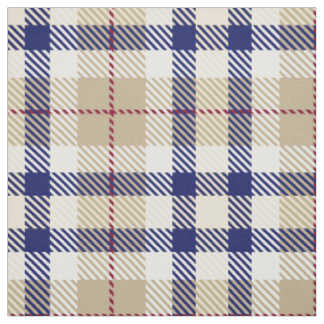 Tecido Marinho Khaki Blue Burgundy White XL Xadrez Tartan
