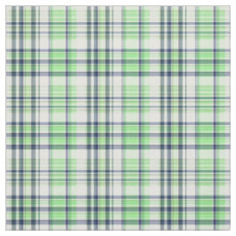 Tecido Marinho Verde Mint Wt Preppy Madras Estilo Xadrez