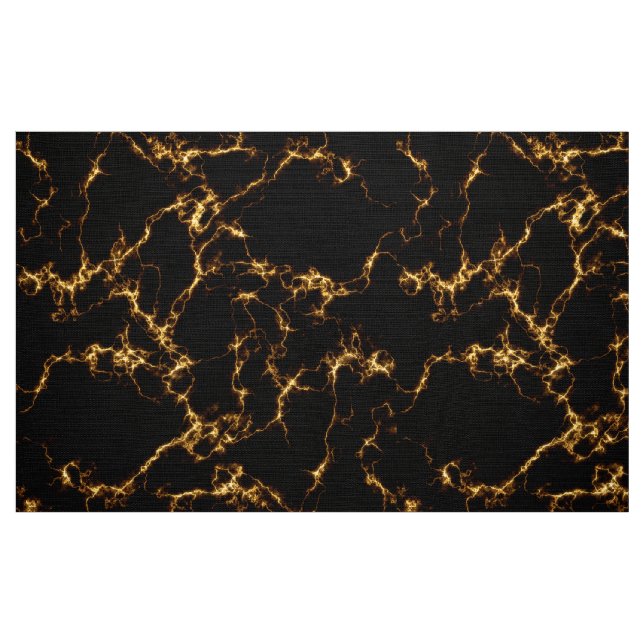 Tecido Mármore elegante style3 - ouro preto (Fat Quarter)