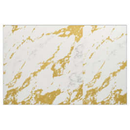 Tecido Mármore elegante style6 - ouro e branco
