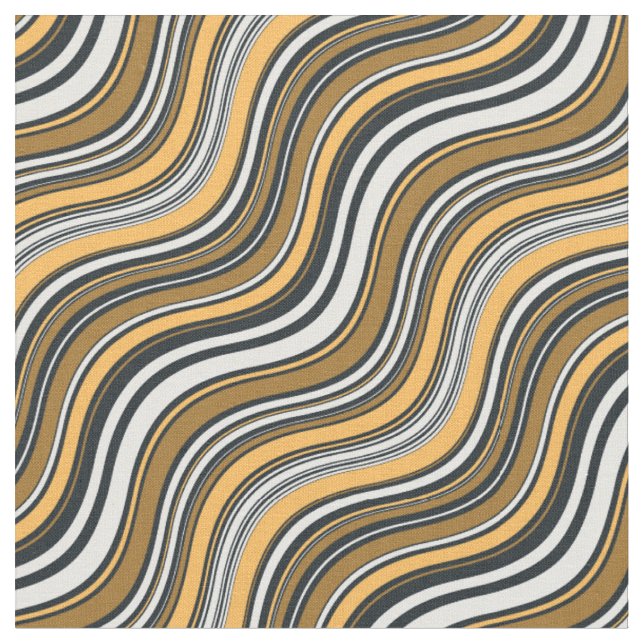 Tecido Mármore preto e amarelo moderno elegante (Detalhe)