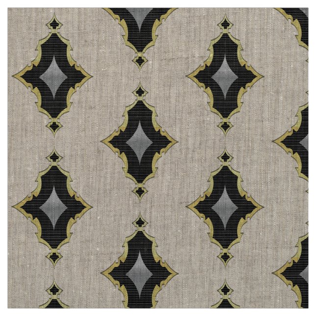 Tecido marroquino da ilustração (Modelo)