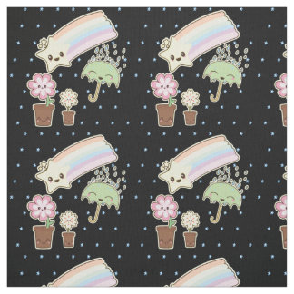 Tecido Material super fofo do clima de Kawaii